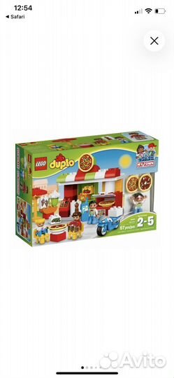 Lego duplo 2 набора в коробке