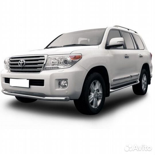 Защита переднего бампера land cruiser 200 (2013)