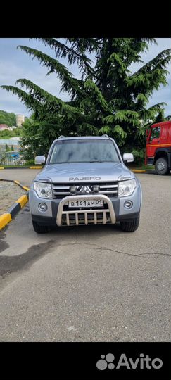 Кенгурятник на mitsubishi pajero