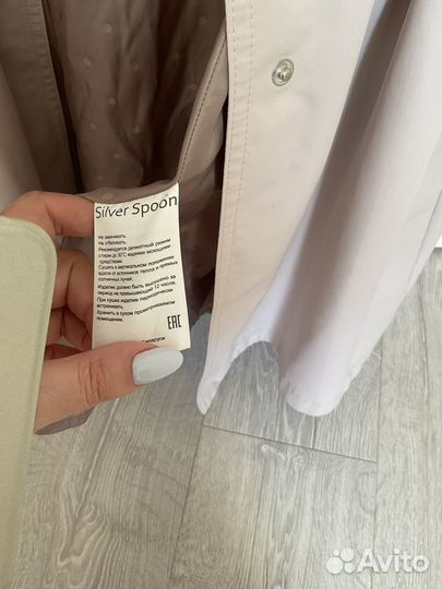 Плащ для девочки 152 silver spoon