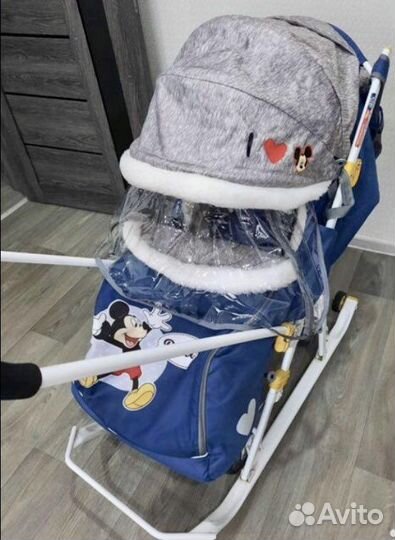 Коляска санки