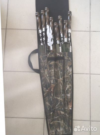 Шампура нержавейка набор Камыш