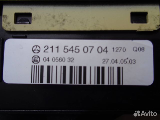 Выключатель света mercedes-benz W211