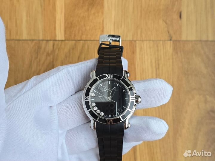 Часы Chopard Happy Sport Black Оригинал