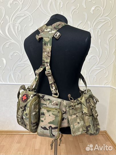 Боевой противоосколочный пояс с кевларом варбелт