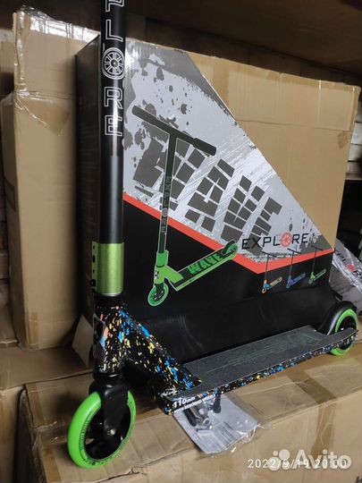 Самокат трюковой