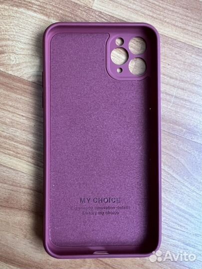 Чехол на iPhone 11 pro max бу бордовый
