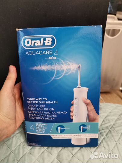 Портативный ирригатор Braun Oral-B Aquacare 4