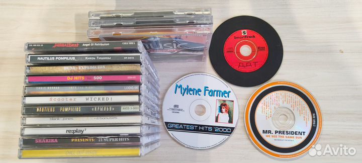Cd диски с музыкой