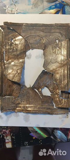 Оклад иконы под реставрацию