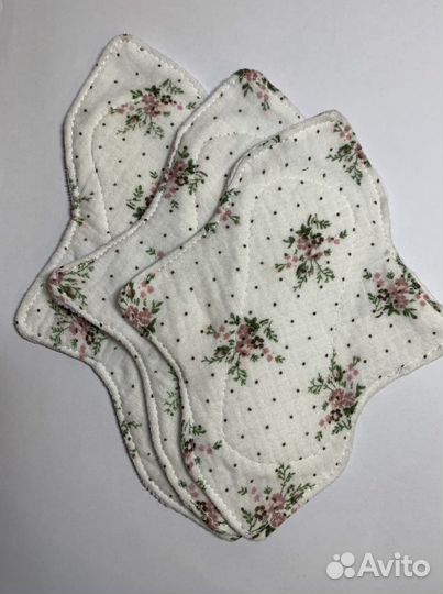 Набор тканевых многоразовых прокладок