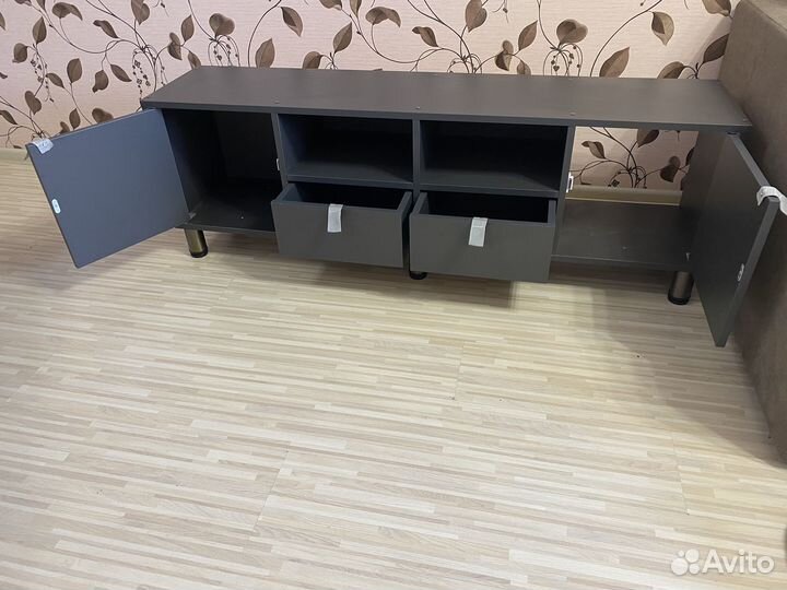 Тумба под телевизор графит
