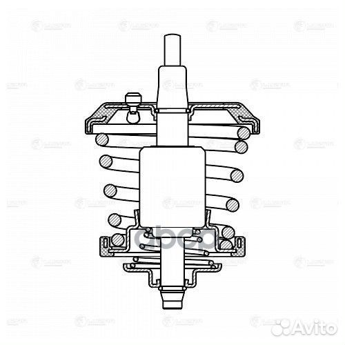 Термостат для а/м VW Passat B6 (05) /Skoda Octa