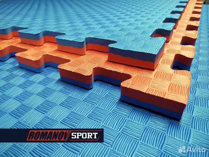 Будо-маты (татами ласточкин хвост)