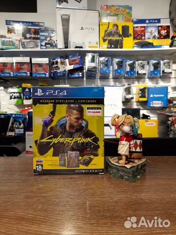 Cyberpunk 2077 Steelbook + Comicbook. + обмен