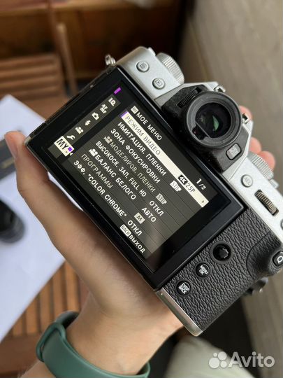 Fujifilm x-t30 xt30 XF 18-55mm f/2.8-4.0 серебро