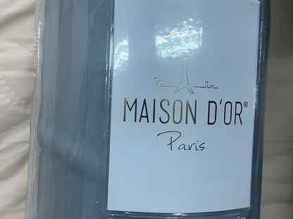 Простынь на резинке страйп сатин Maison Dor, Москва