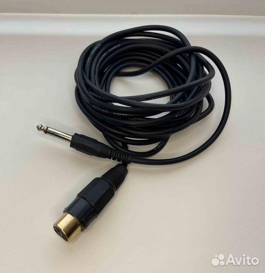 Кабель XLR (female) - Jack