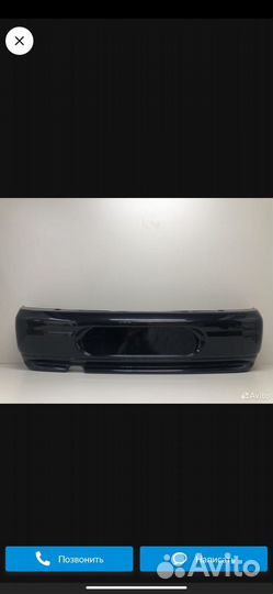 Задний бампер ваз 2110