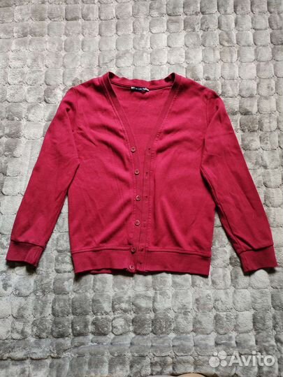 Кардиган школьный бордовый (универсальный)