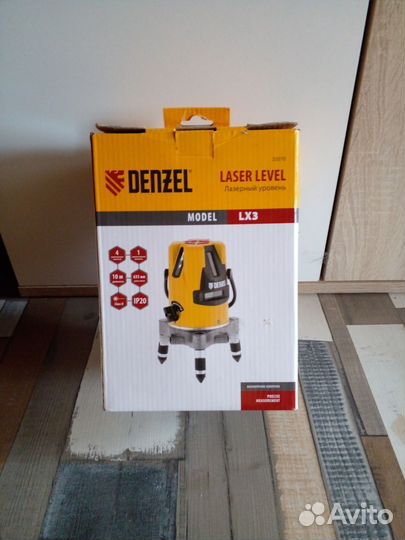 Лазерный уровень Denzel Lx3