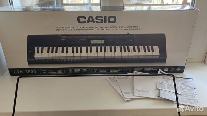 Синтезатор casio ctk 3500