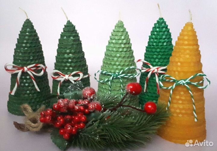 Свечи из пчелиного воска