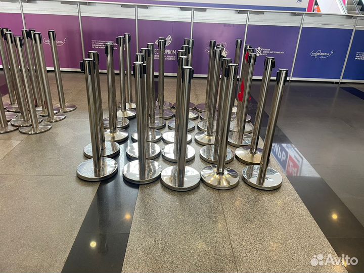 Аренда столбиков,стоек ограждения