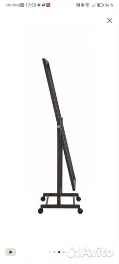 Зеркало напольное на колесах