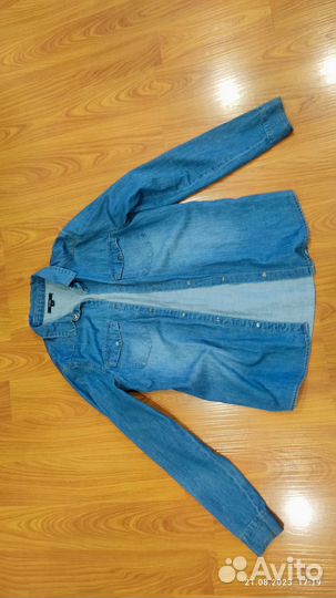 Джинсовая рубашка