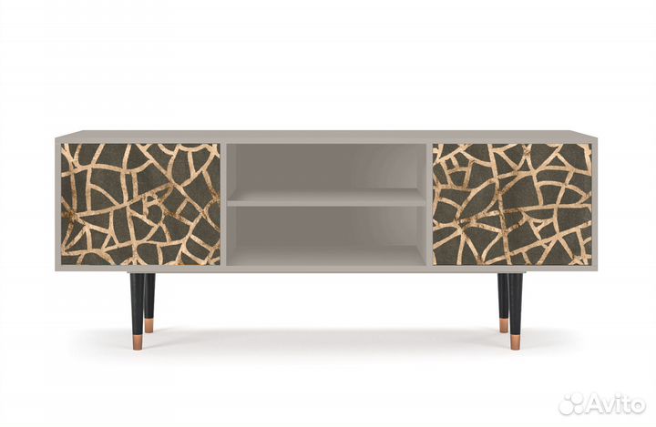 Тв-тумба T2 - Сатин - Enlarged Leaf