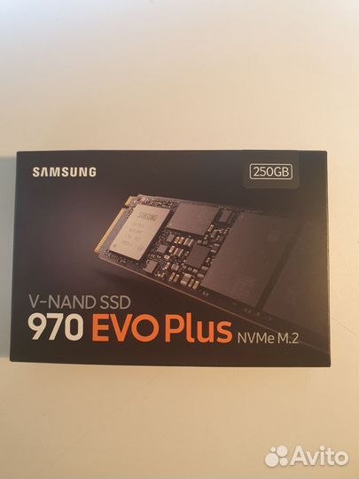 Ssd m2 nvme 250gb samsung 970 evo plus