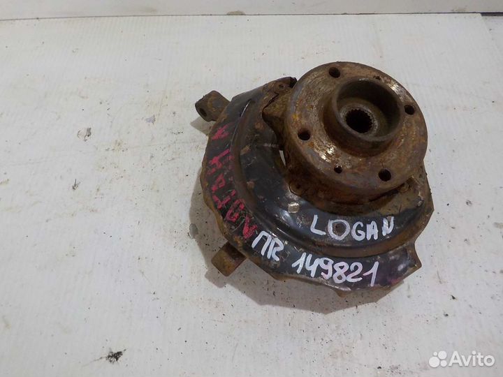 Кулак поворотный передний правый Renault Logan