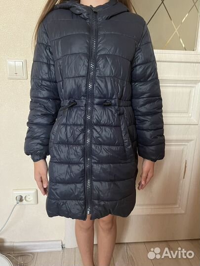 Пальто для девочки zara 128