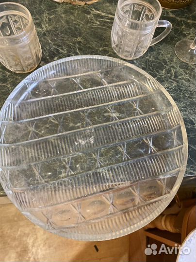 Посуда хрустальная