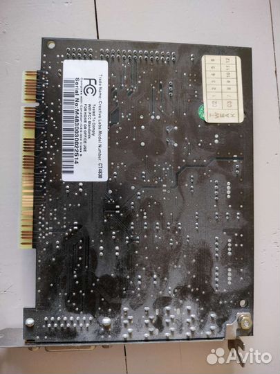 Звуковая карта creative live ct4830