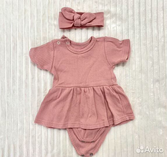 Платье боди для девочки