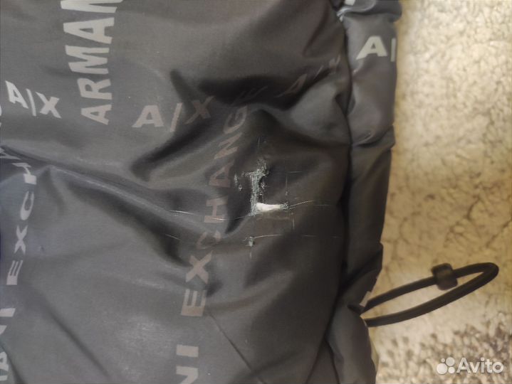 Armani exchange пуховик