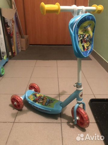 Самокат детский трехколесный