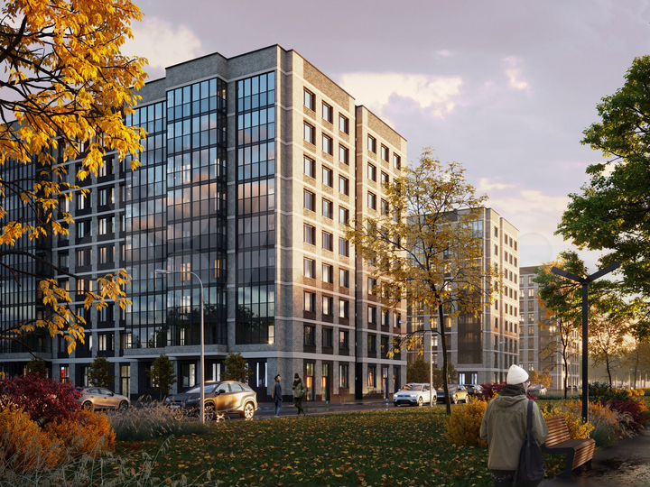 3-к. квартира, 73,6 м², 8/9 эт.