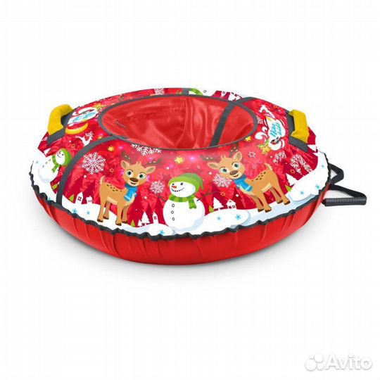 Снегокат для двойняшек и тюбинг