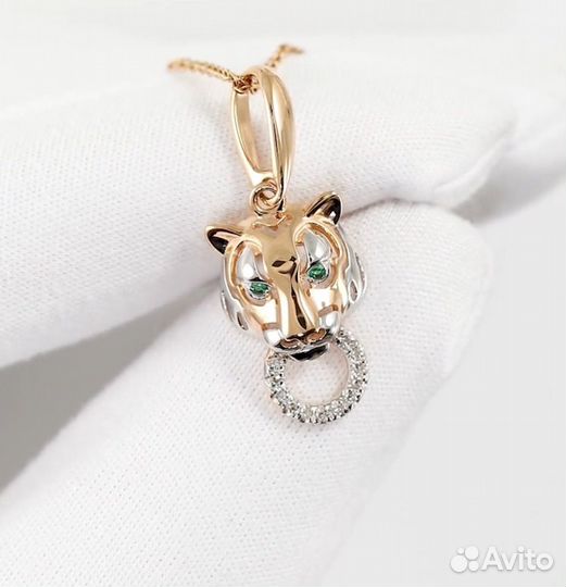 Кольцо, подвеска, золото бриллианты, изумруды