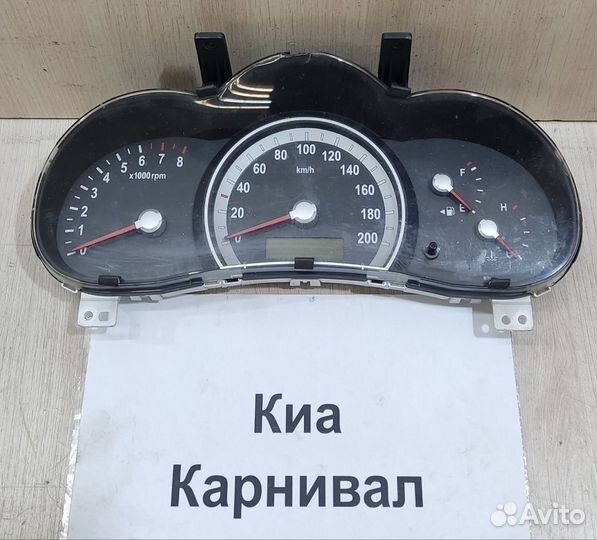 Щиток приборов 2.7л бензин Kia Carnival, 2008г