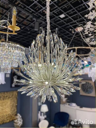 Стильная люстра Кристальный взрыв