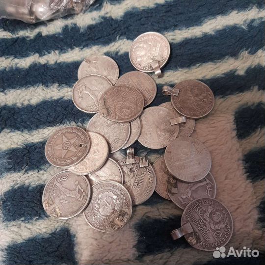 Лом серебра.84-875-900пробы.ссср