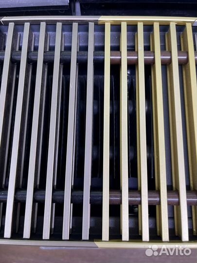 Решетка для внутрипольного конвектора цветная в ас