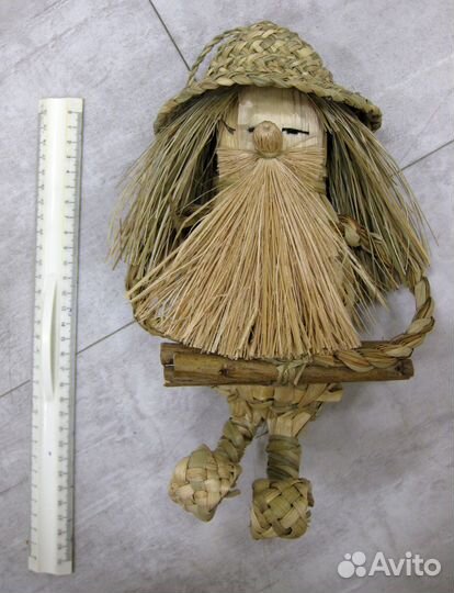 Сувенир домовой домовёнок домовенок солома