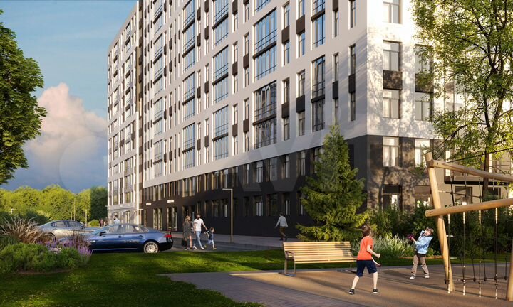 Квартира-студия, 27,9 м², 2/12 эт.