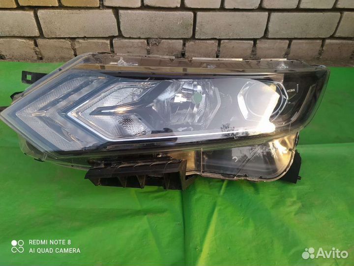 Фара левая, nissan qashqai