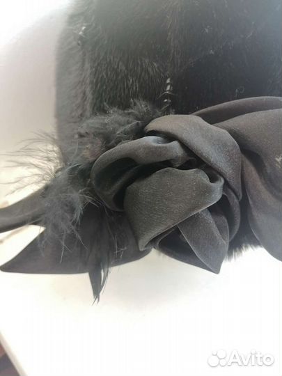 Шапка из нерпы женская